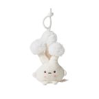 Enoki Mushroom Plush Charm